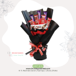 Chocolate Mix Bouquet Black Red Edition