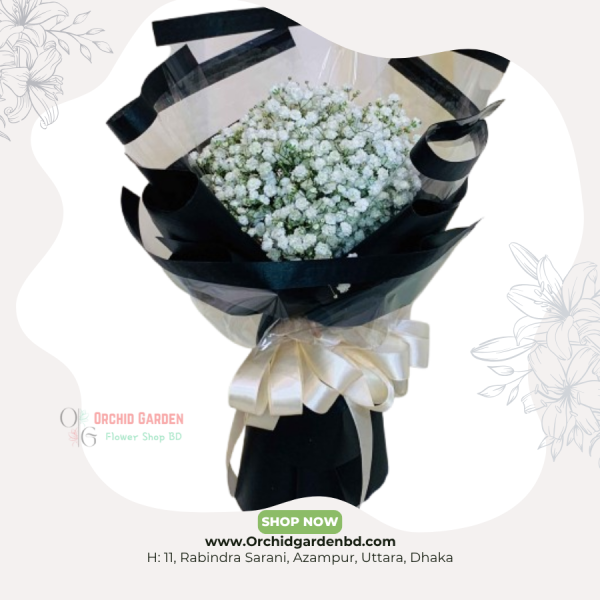Gypsy White Cloud Bouquet