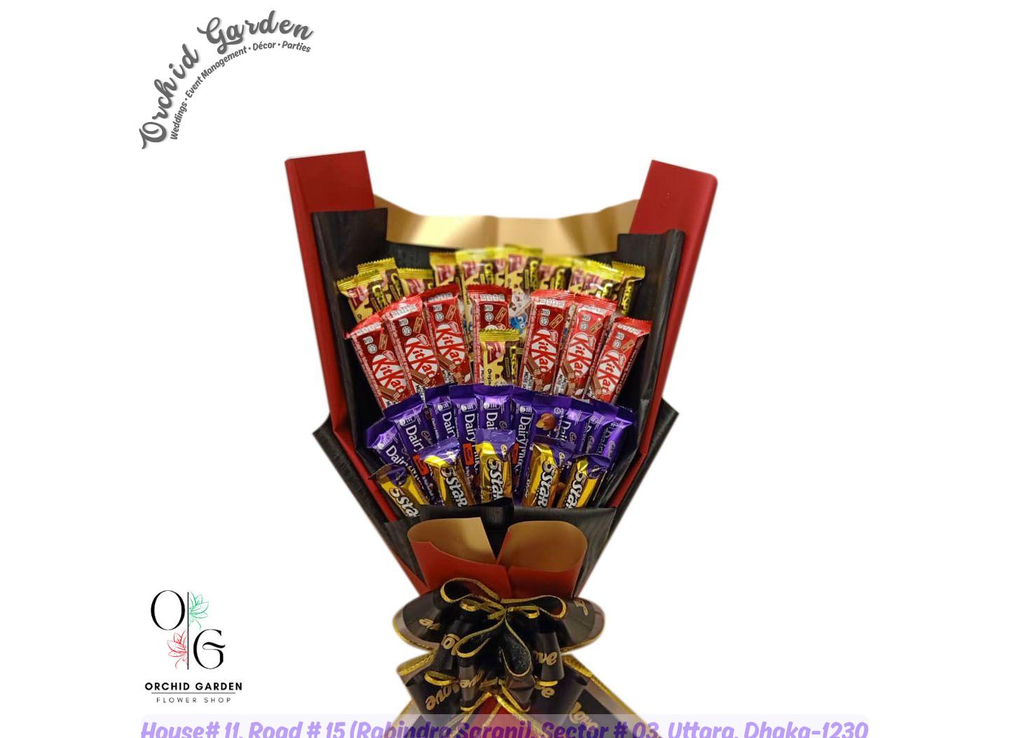 2000000901.jpg Lovely Mix Chocolate 1 Bouquet - Image 1
