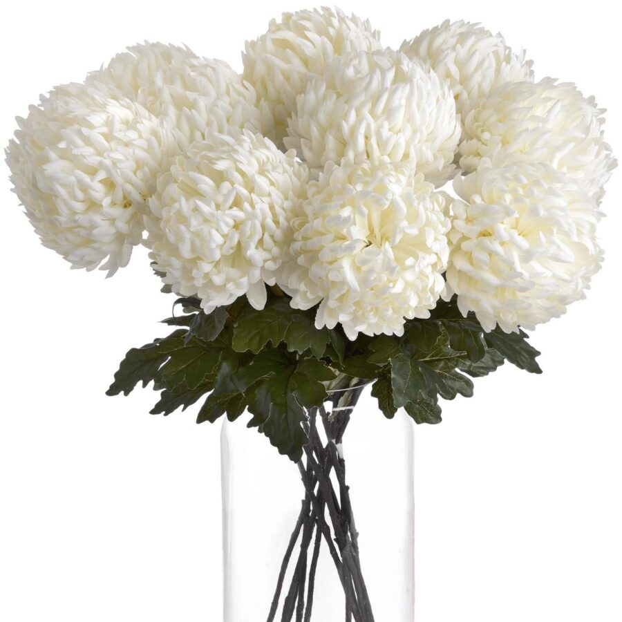 Chrysanthemum Stick White 1 Piece