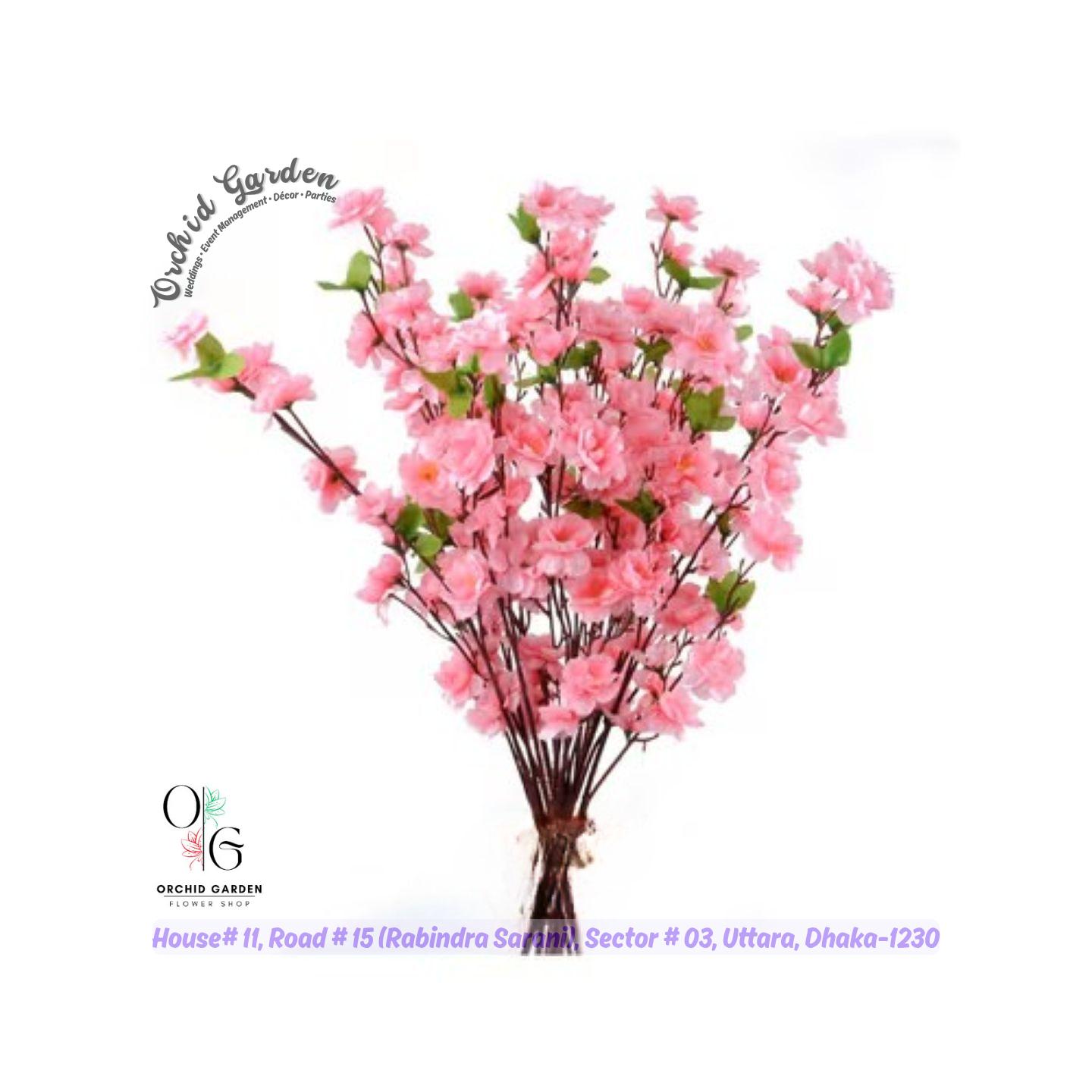 67a1d8b6769464eec757fd6e.jpg Pink Carnation Flower Stick 1 Piece - Image 1
