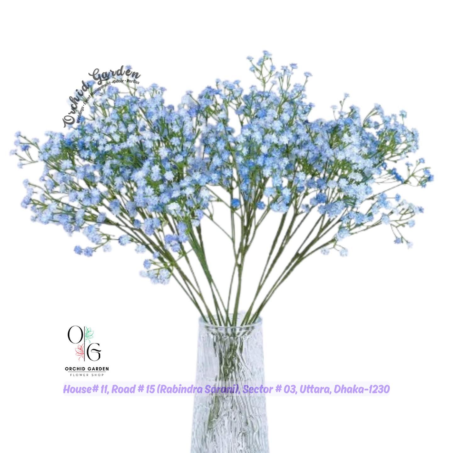 67a1e02c13a05b28c79c8139.jpg Blue Gypsy Flower Stick 1 Piece - Image 1