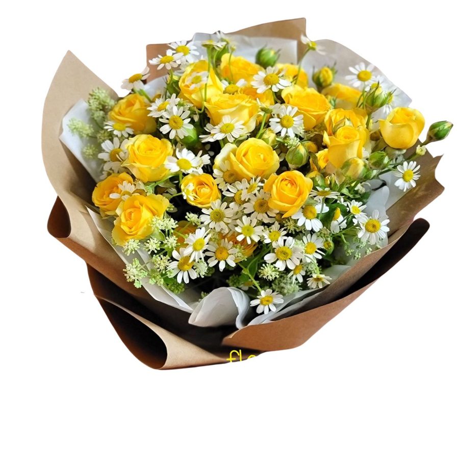 Summer Small Fresh Bouquet 20x30cm - Image 1