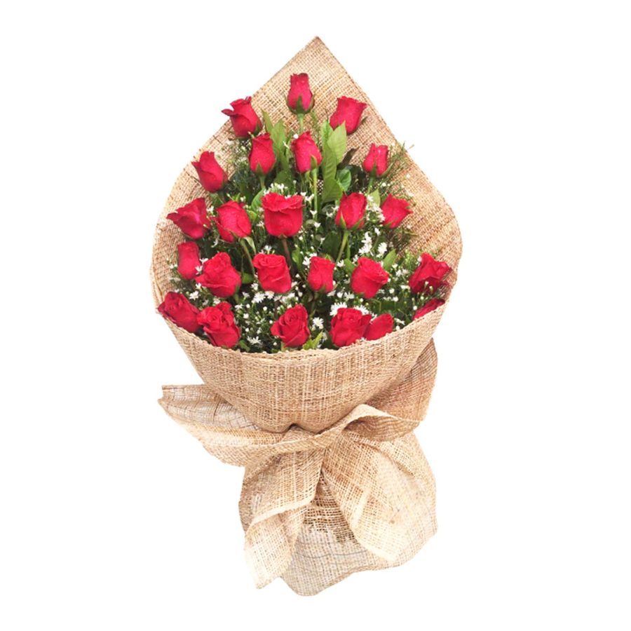 Red Rose Flower 1 Bouquet