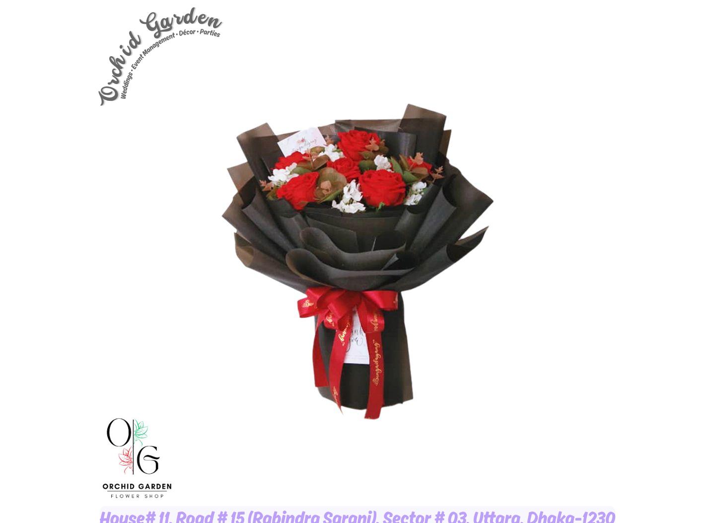 T100221712.jpg Bunga Sayang & Gift - Artificial Flower Bouquet - Hot Romance | 1 Unit - Image 1