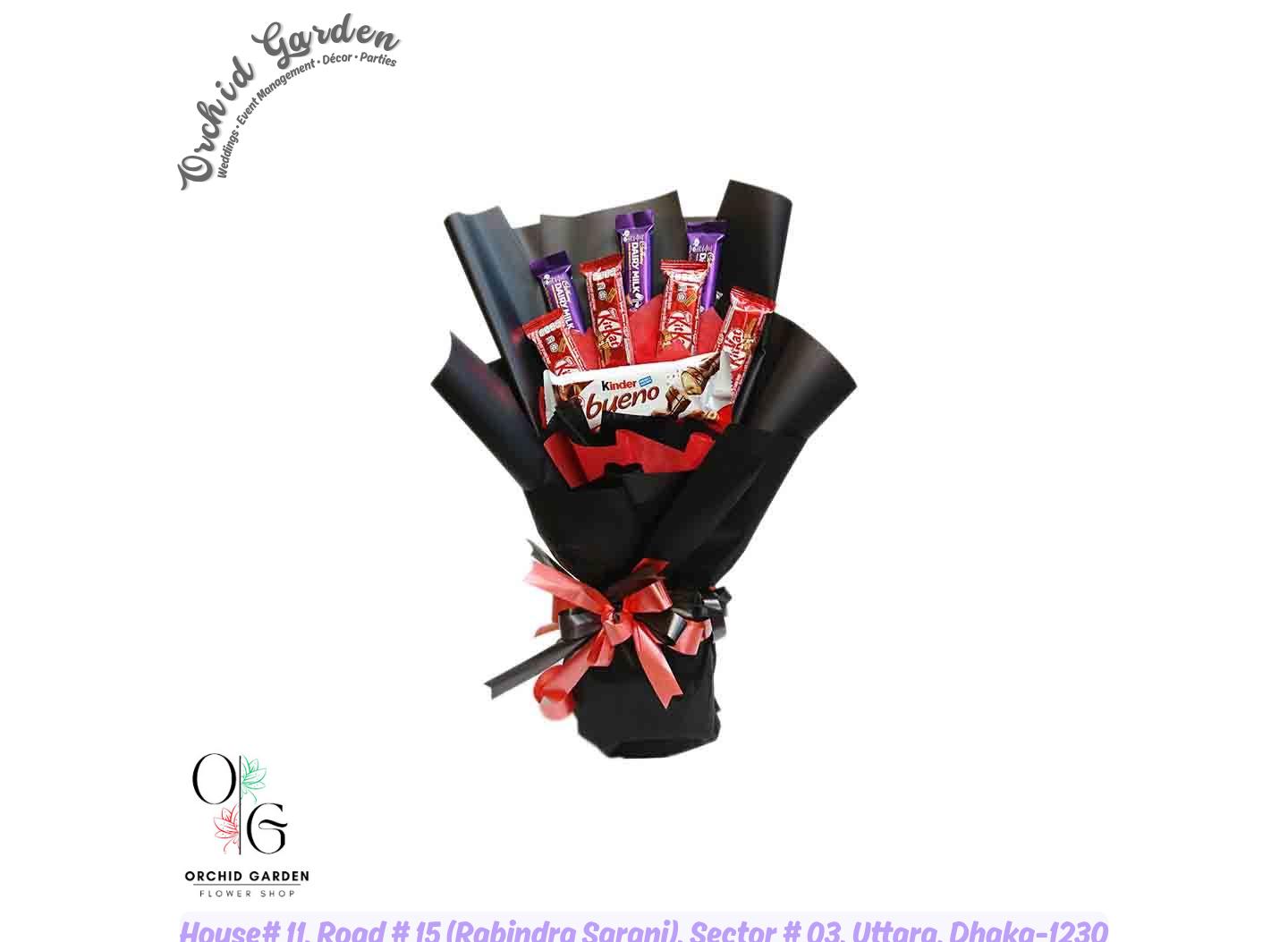 VF020.jpg Chocolate Bouquet (Black) - Image 1