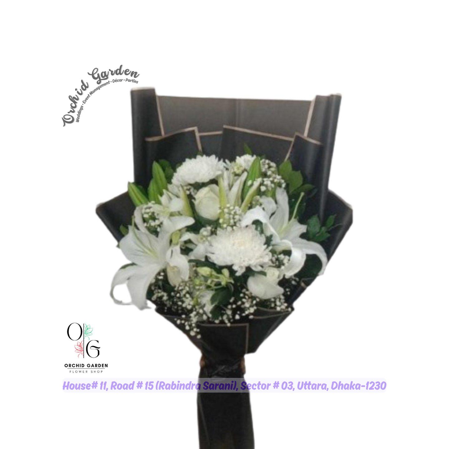White20color20wedding20bouquet.jpg White Color Wedding 1 Bouquet - Image 1