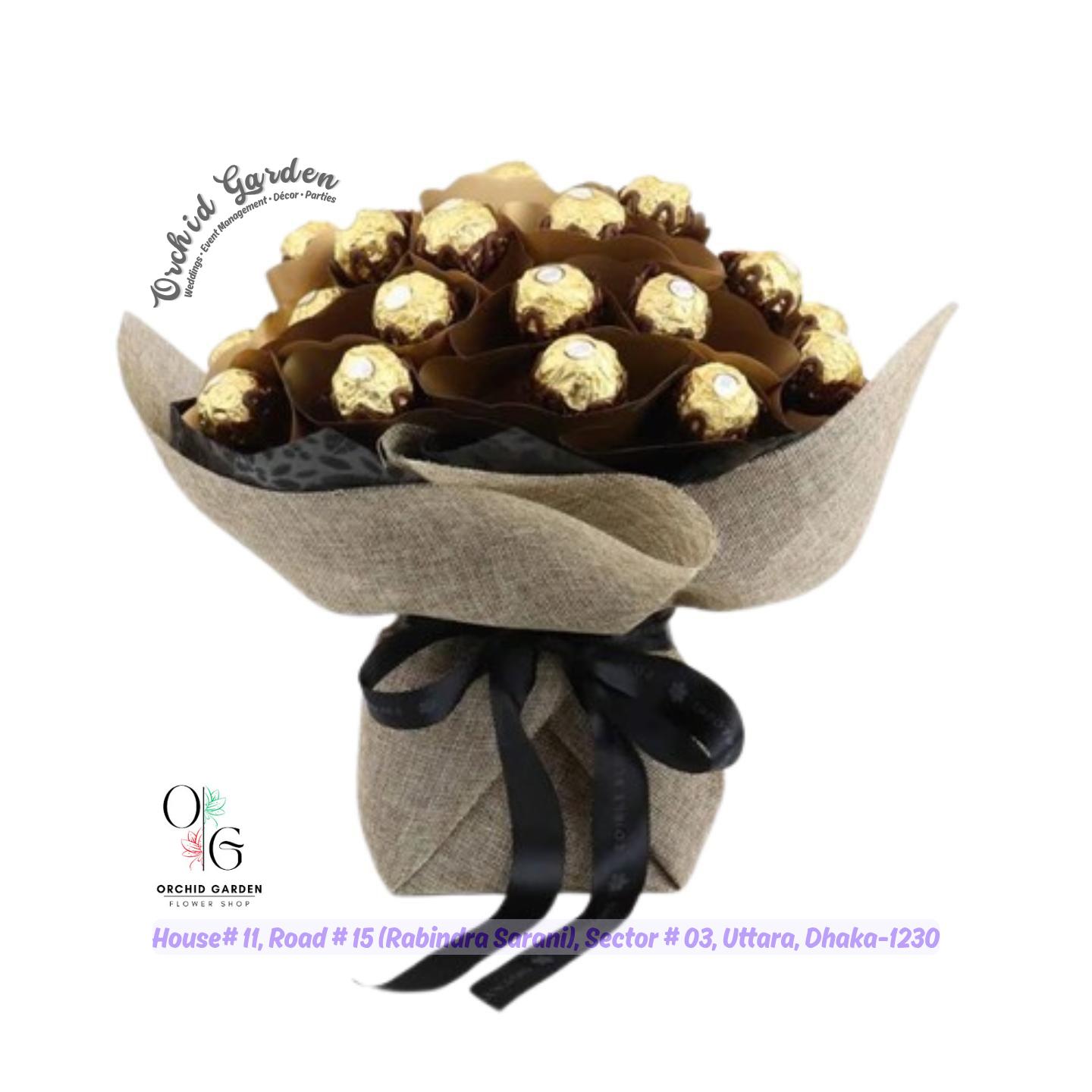 de358b99-28af-446b-b6f7-0185bfdd0c7a.jpg Chocolate - 20 1 Bouquet - Image 1