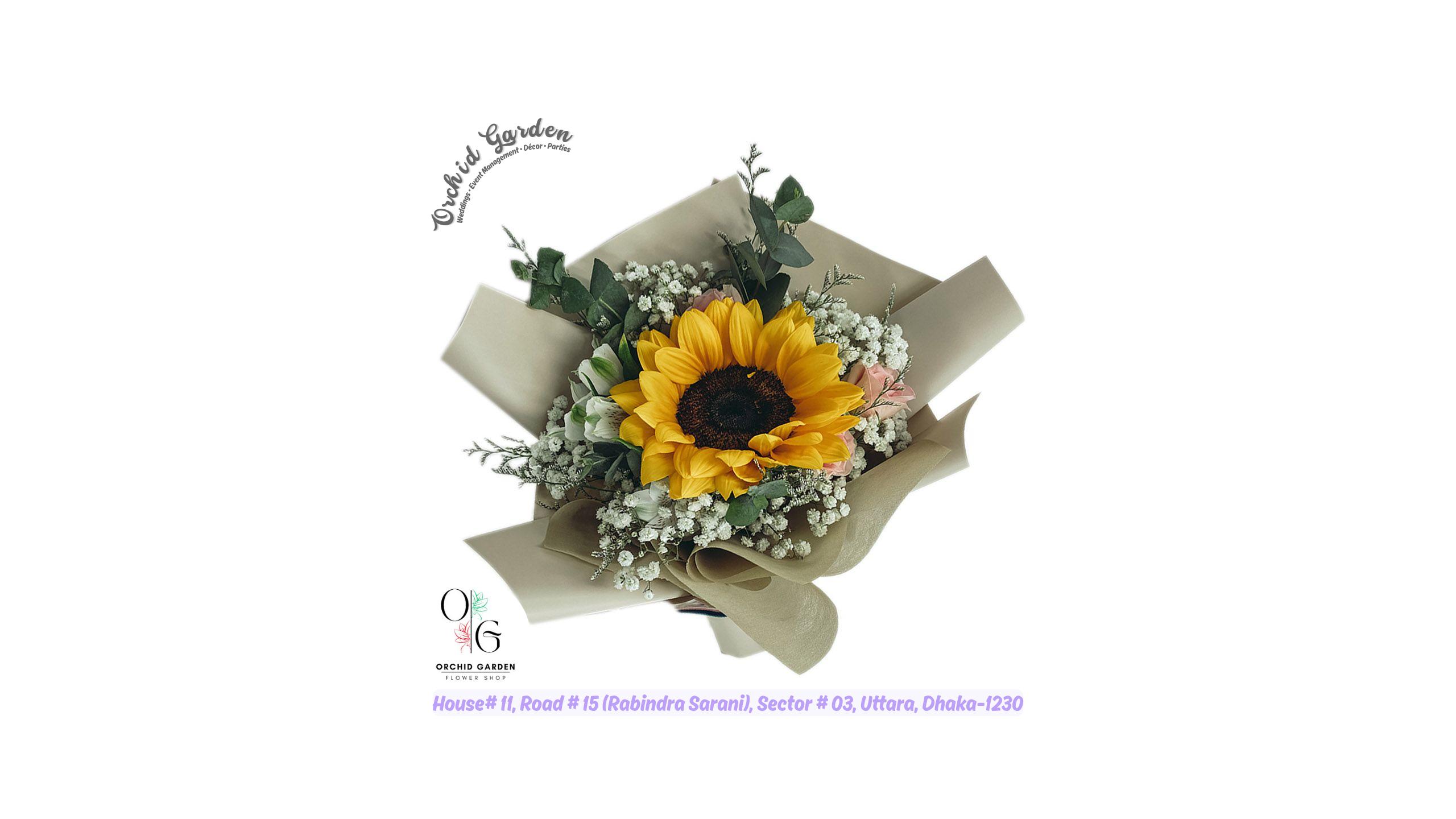meit-40.jpg Sunflower Bouquet - Image 1