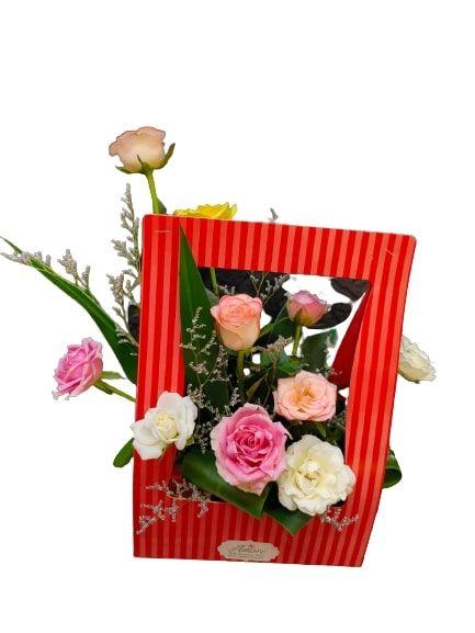 rose.jpg Rose Bag Code 14 1 Bouquet - Image 1