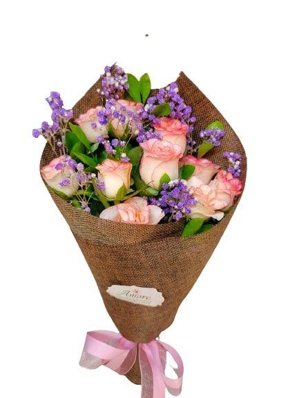 roseboquet.jpg Pink Rose Bouquet Code 01 1 Piece - Image 1